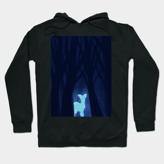 Magic Doe  - Artprint Hoodie by Archana7